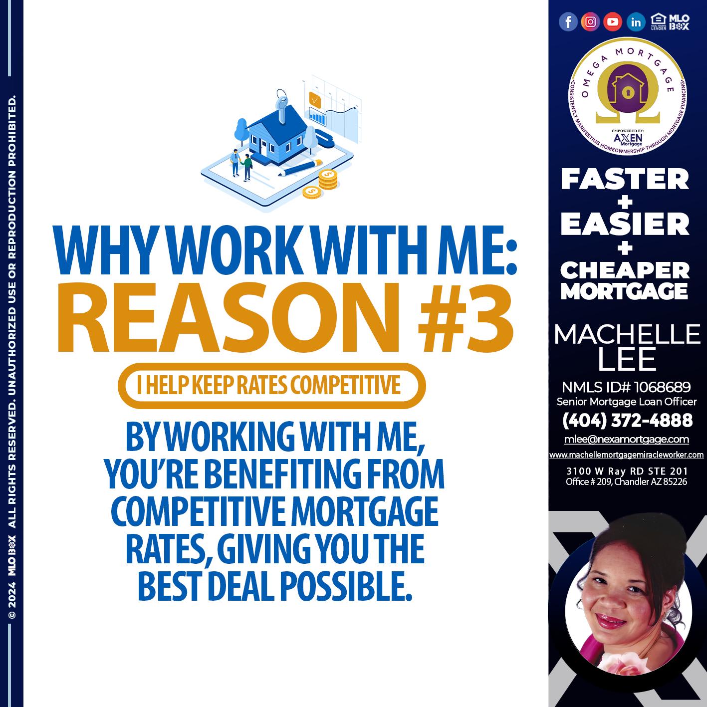 REASON 3 DP - Machelle Lee -Reverse and Residential Mortgage Loan Expert