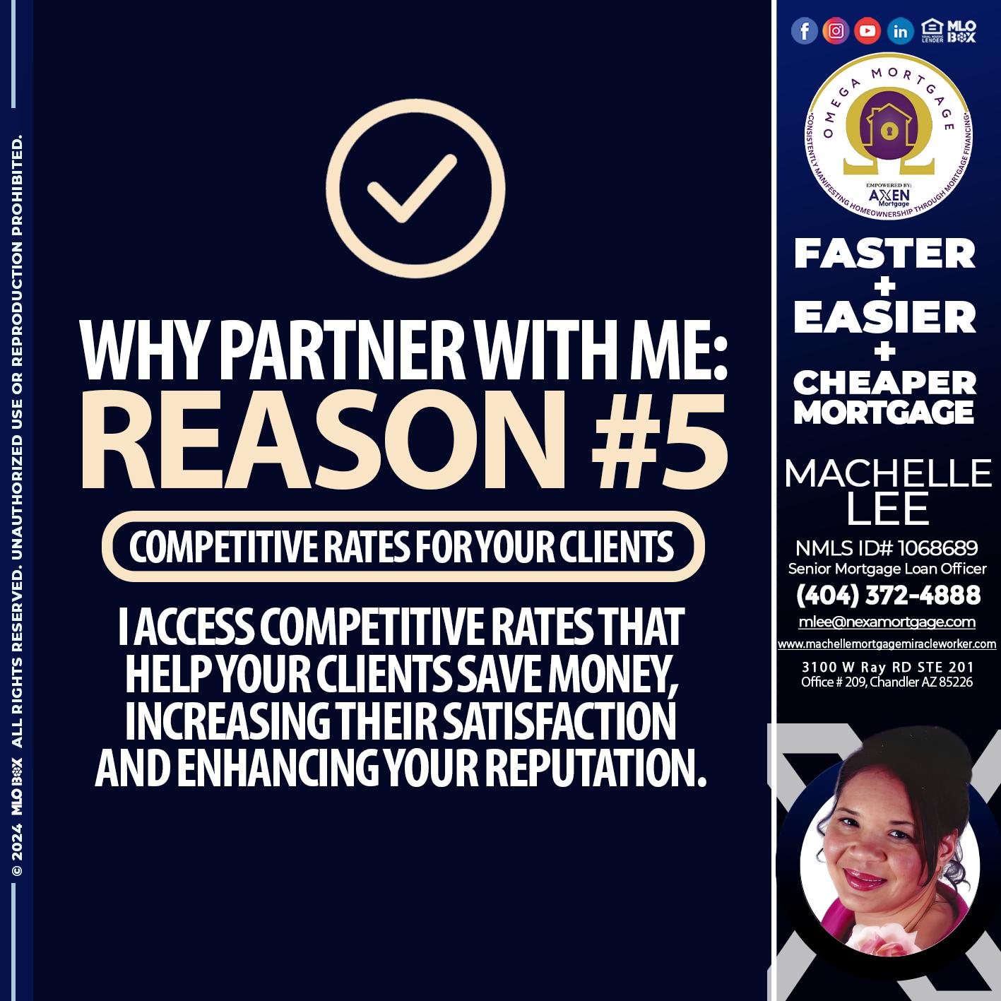 R5 - Machelle Lee -Reverse and Residential Mortgage Loan Expert