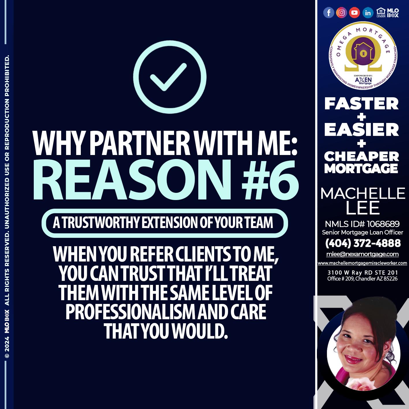 R6 - Machelle Lee -Reverse and Residential Mortgage Loan Expert