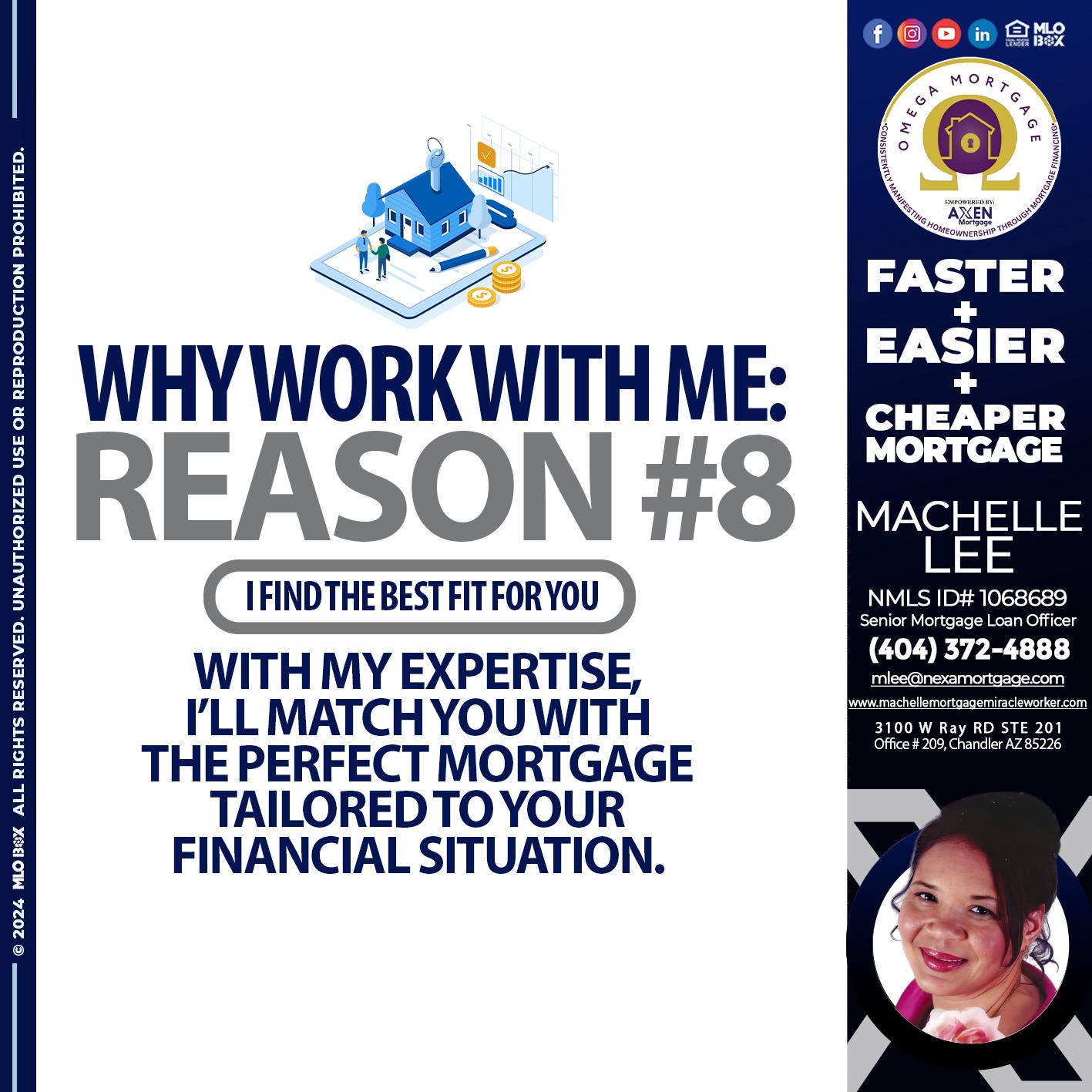 R8 - Machelle Lee -Reverse and Residential Mortgage Loan Expert