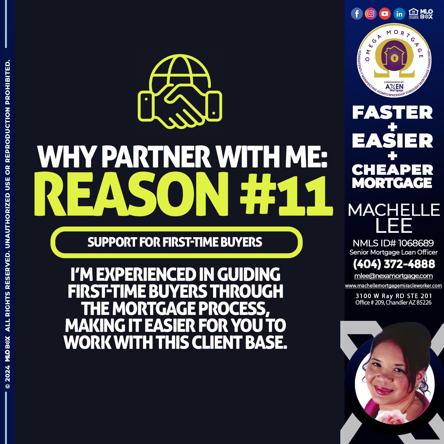 R11 - Machelle Lee -Reverse and Residential Mortgage Loan Expert