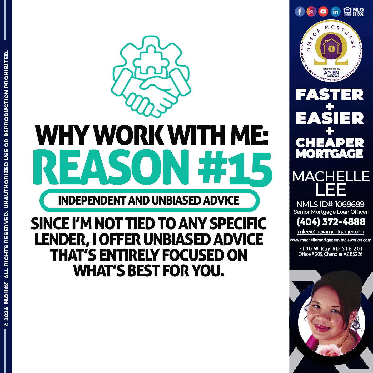 r15 - Machelle Lee -Reverse and Residential Mortgage Loan Expert