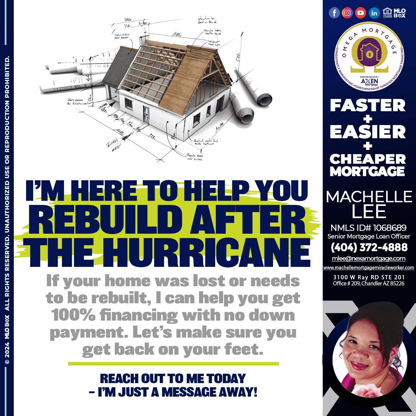 IM HERE TO HELP - Machelle Lee -Reverse and Residential Mortgage Loan Expert