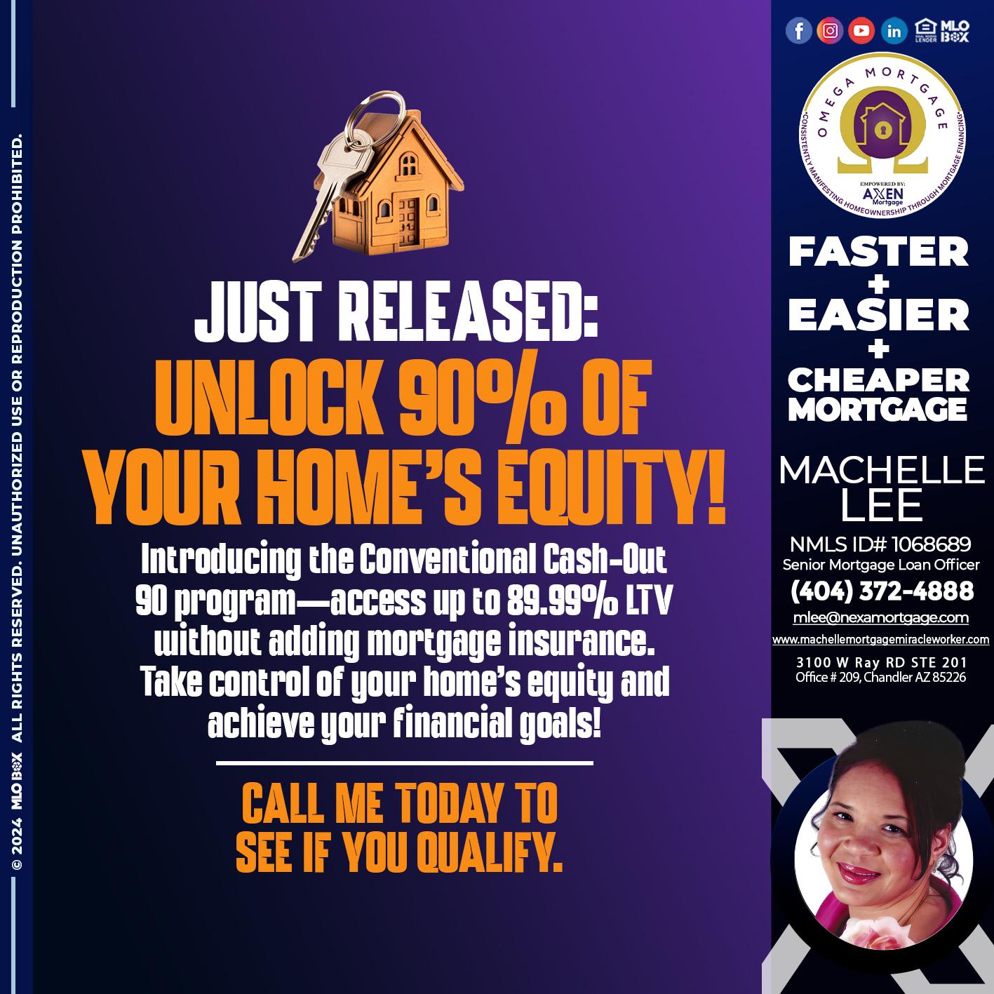 JUST REALIZED - Machelle Lee -Reverse and Residential Mortgage Loan Expert