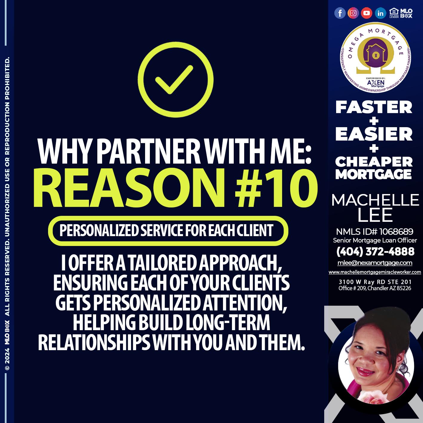 R10 - Machelle Lee -Reverse and Residential Mortgage Loan Expert