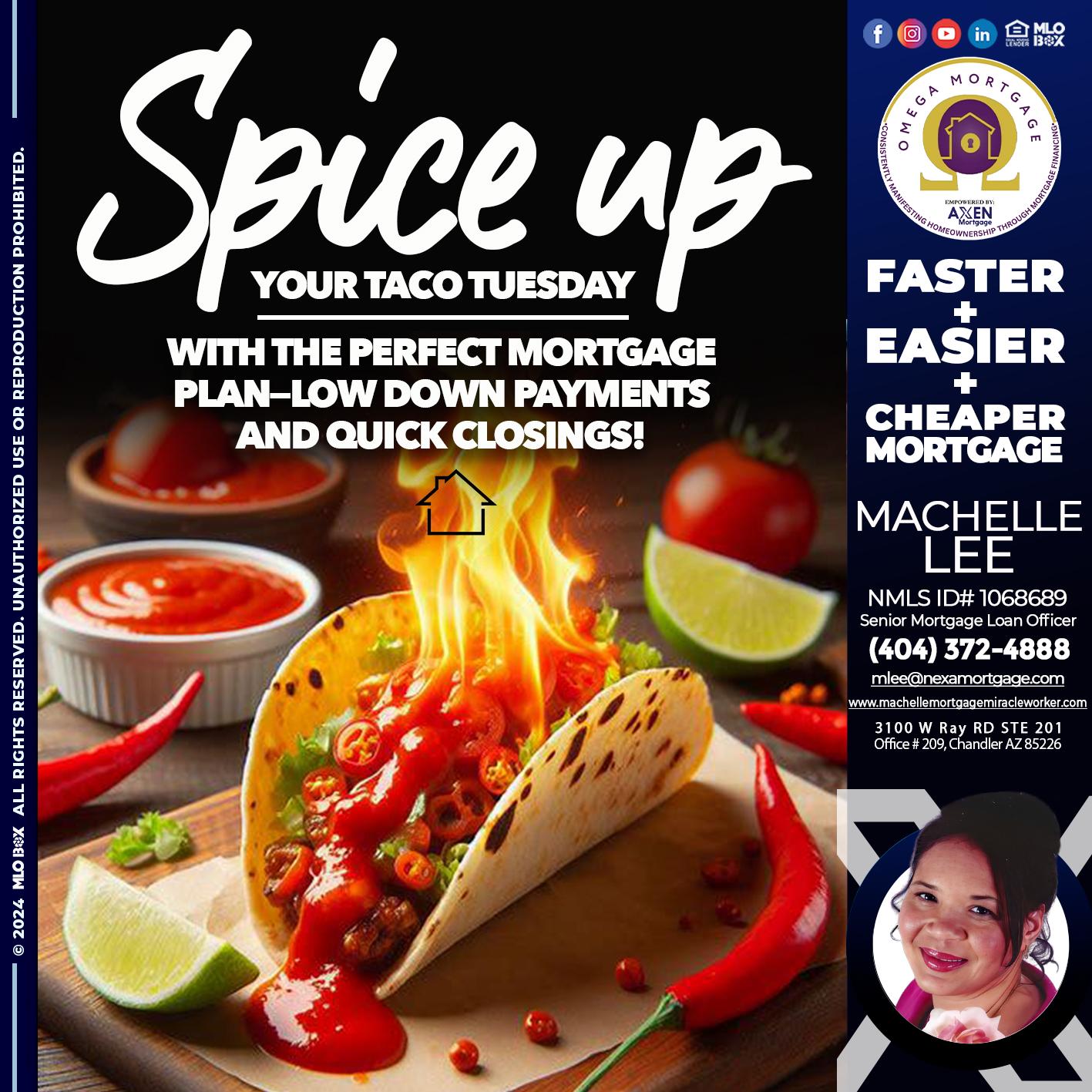 spice up - Machelle Lee -Reverse and Residential Mortgage Loan Expert